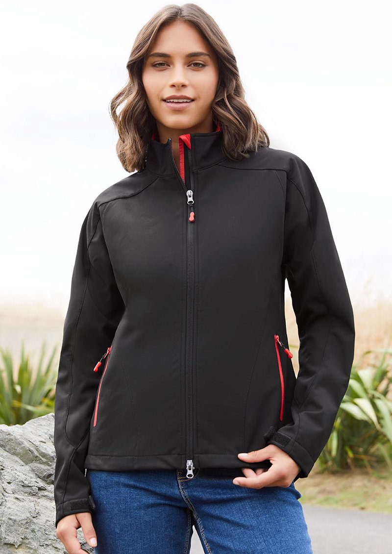J307L - Ladies Geneva Softshell Jacket